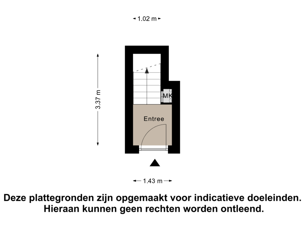 View floorplan of Begane Grond of Heuvelstraat 151-A