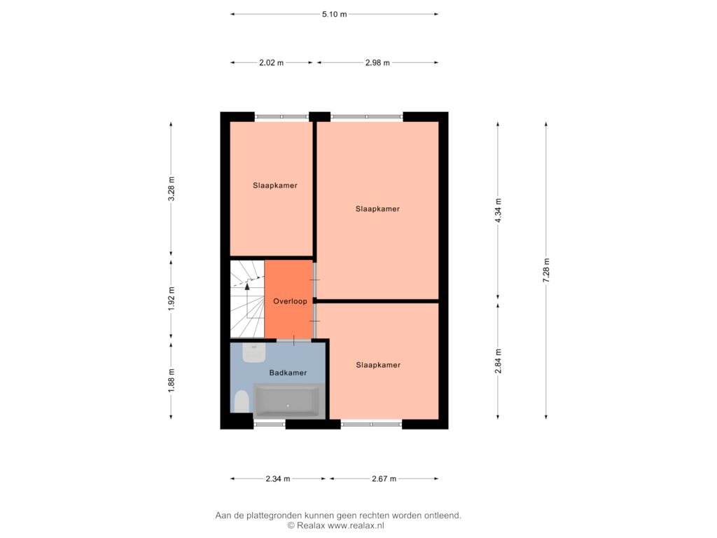 Bekijk plattegrond van Verdieping 1 van De Savornin Lohmanstraat 6