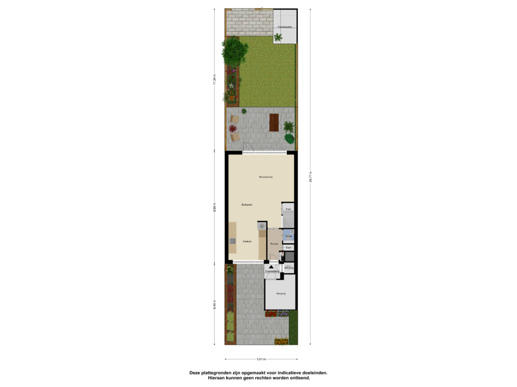 Bekijk plattegrond van Begane Grond Tuin van Geallieerdenstraat 39