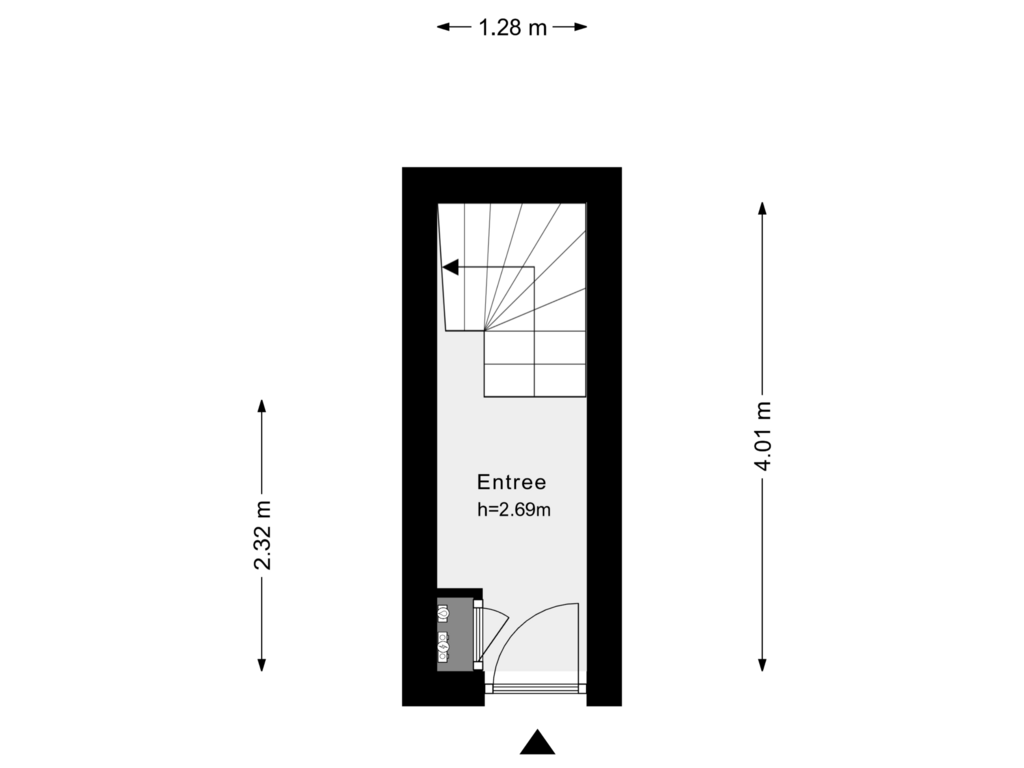 Bekijk plattegrond van Begane Grond van Nigellestraat 1