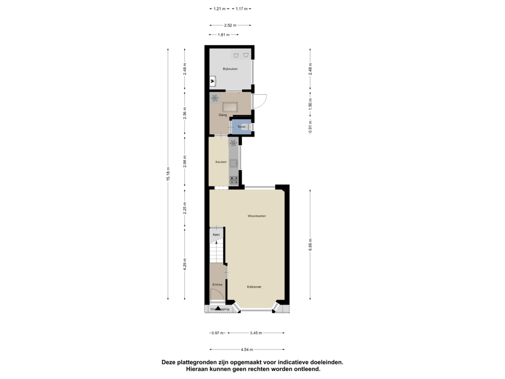 Bekijk plattegrond van Begane Grond van Schooldijkje 28