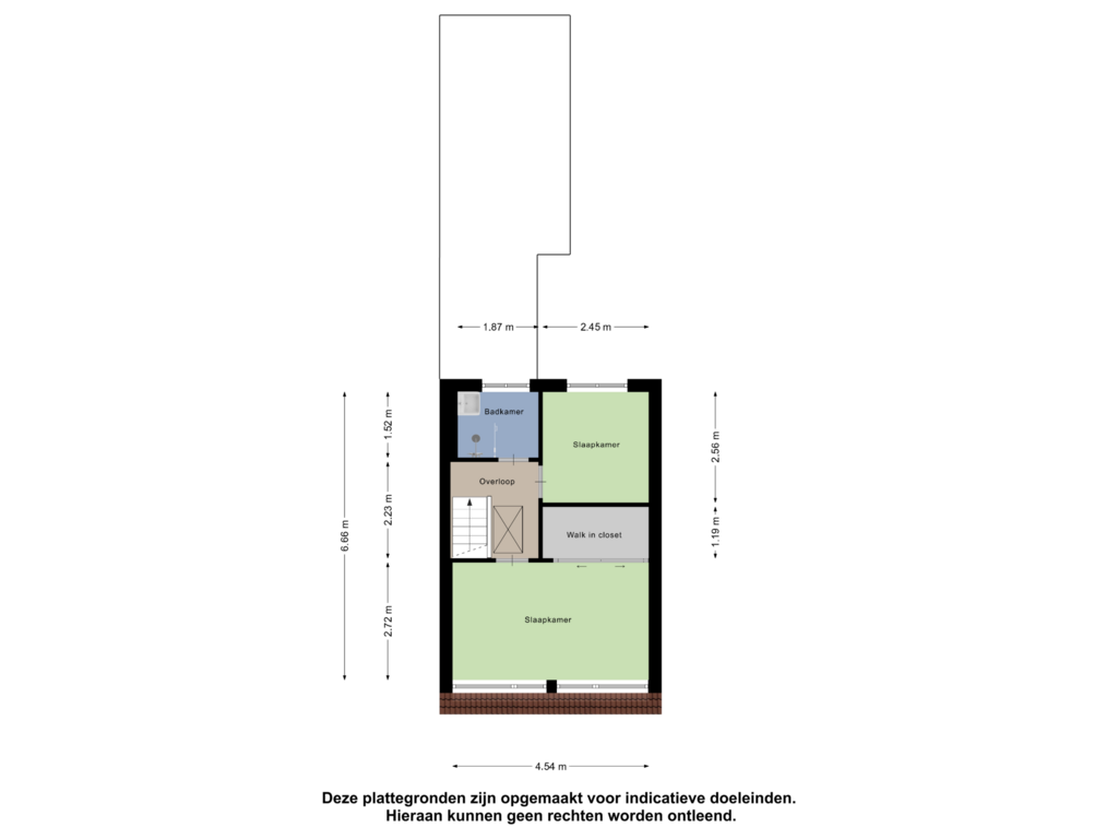 Bekijk plattegrond van Eerste Verdieping van Schooldijkje 28