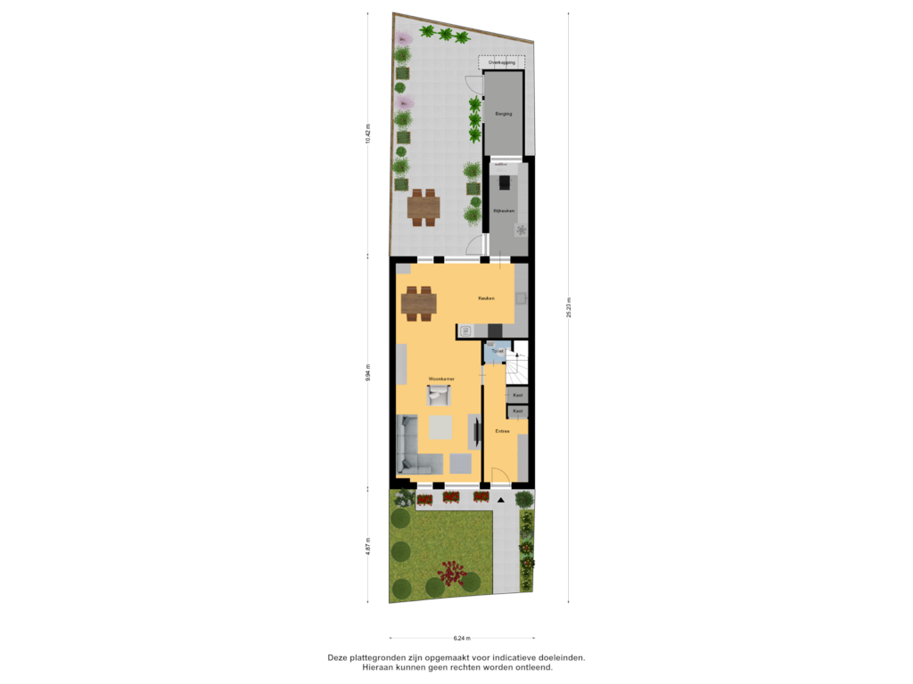 Bekijk plattegrond van Begane Grond_Tuin van Dijkweg 6