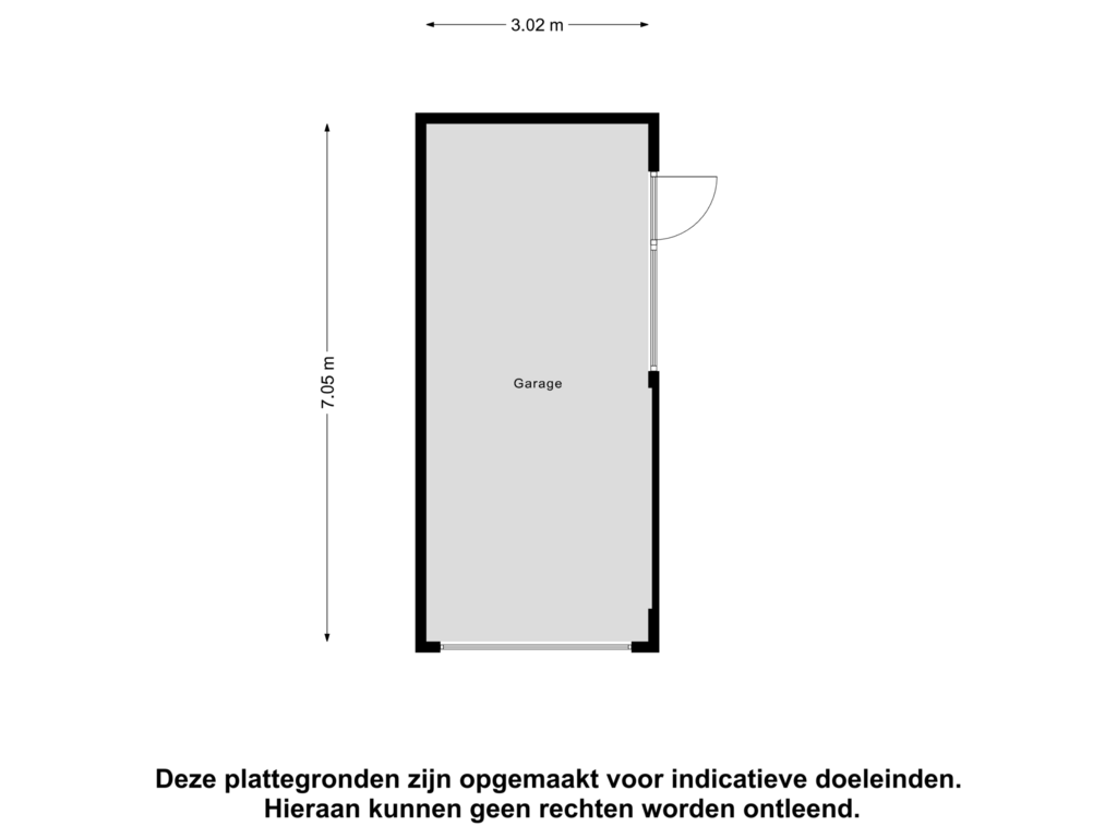 Bekijk plattegrond van Garage van Eize Bosstraat 12