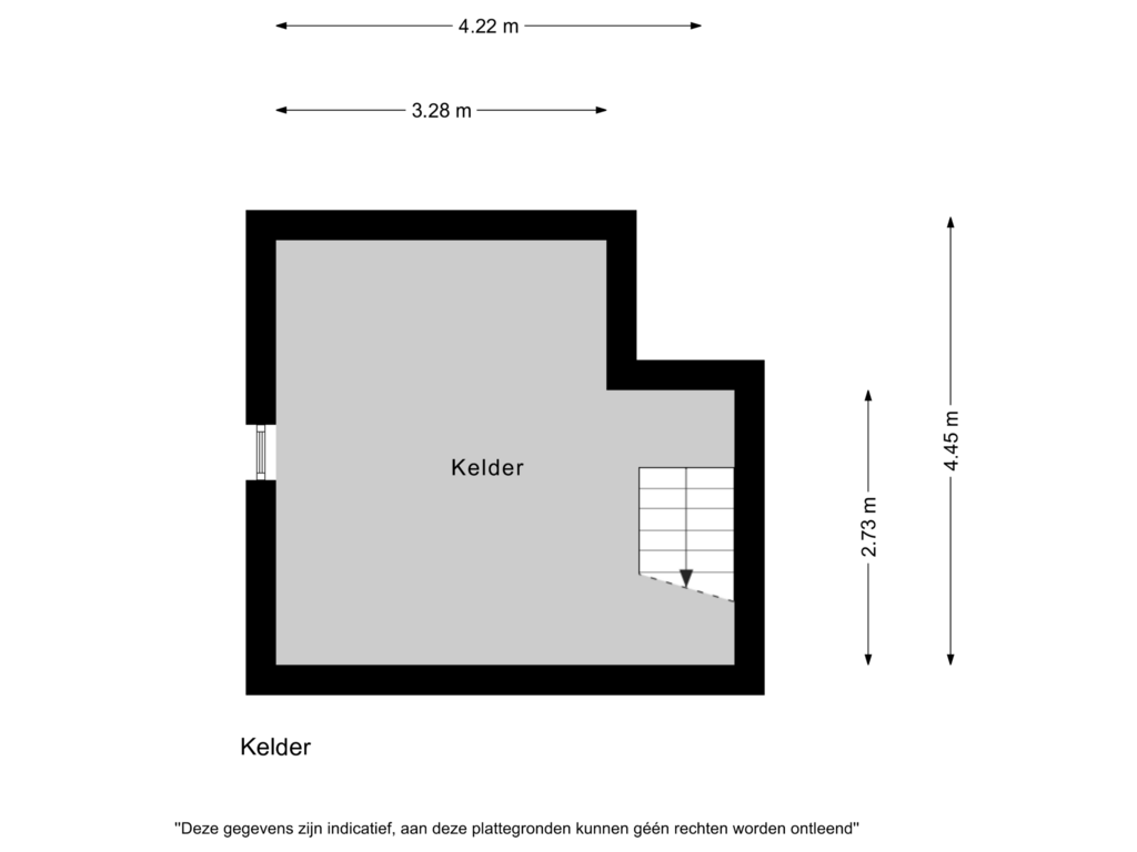 Bekijk plattegrond van Kelder van Julianaweg 59