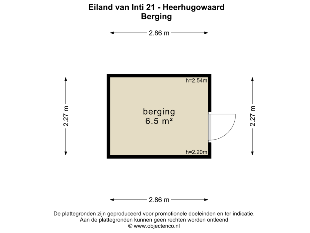 Bekijk plattegrond van BERGING van Eiland van Inti 21