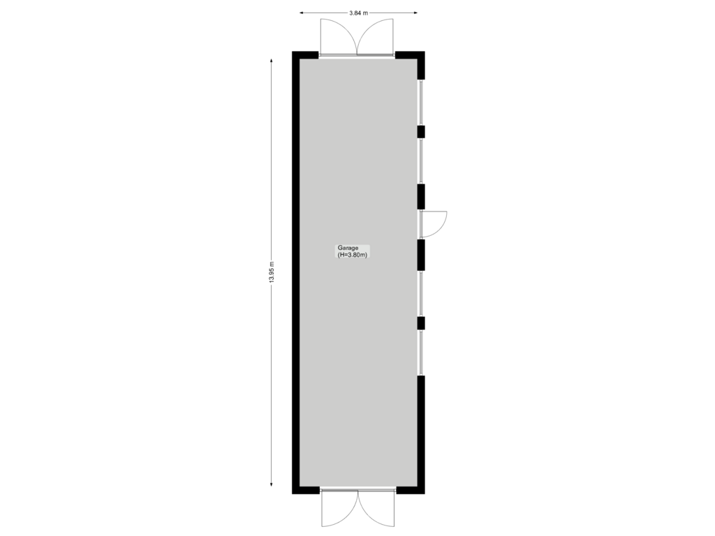 Bekijk plattegrond van Garage van Hoofdstraat 185