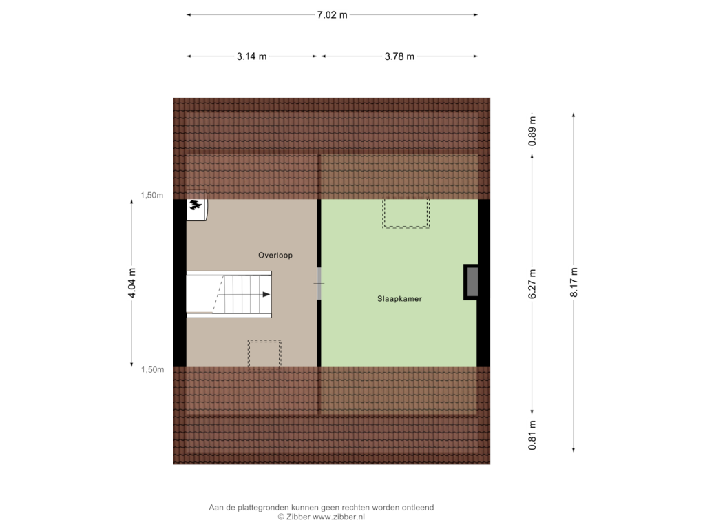 Bekijk plattegrond van Tweede Verdieping van Cor van der Bokstraat 24