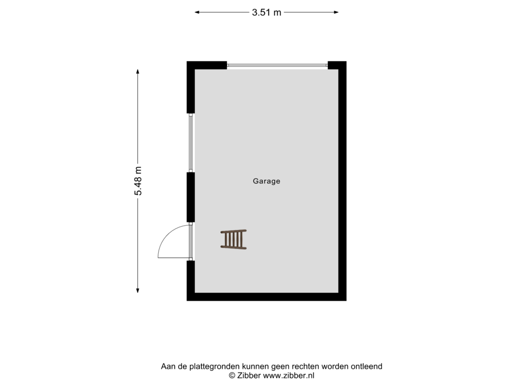 Bekijk plattegrond van Garage van Cor van der Bokstraat 24