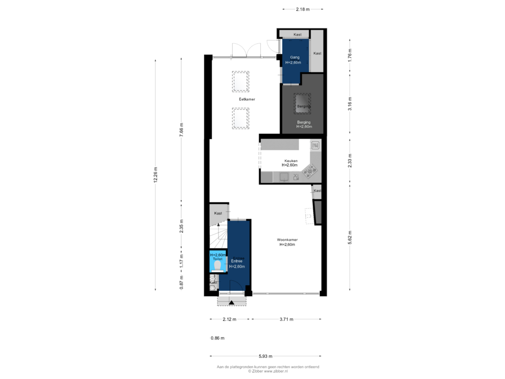 Bekijk plattegrond van Begane Grond van Wilgenlaan 38