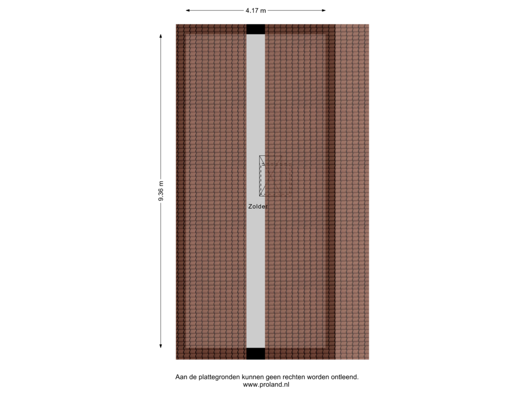 View floorplan of 2e Verdieping of Aak 13