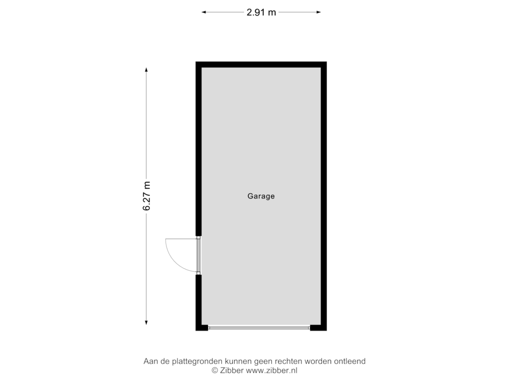 Bekijk plattegrond van Garage van Nieuwstraat 130