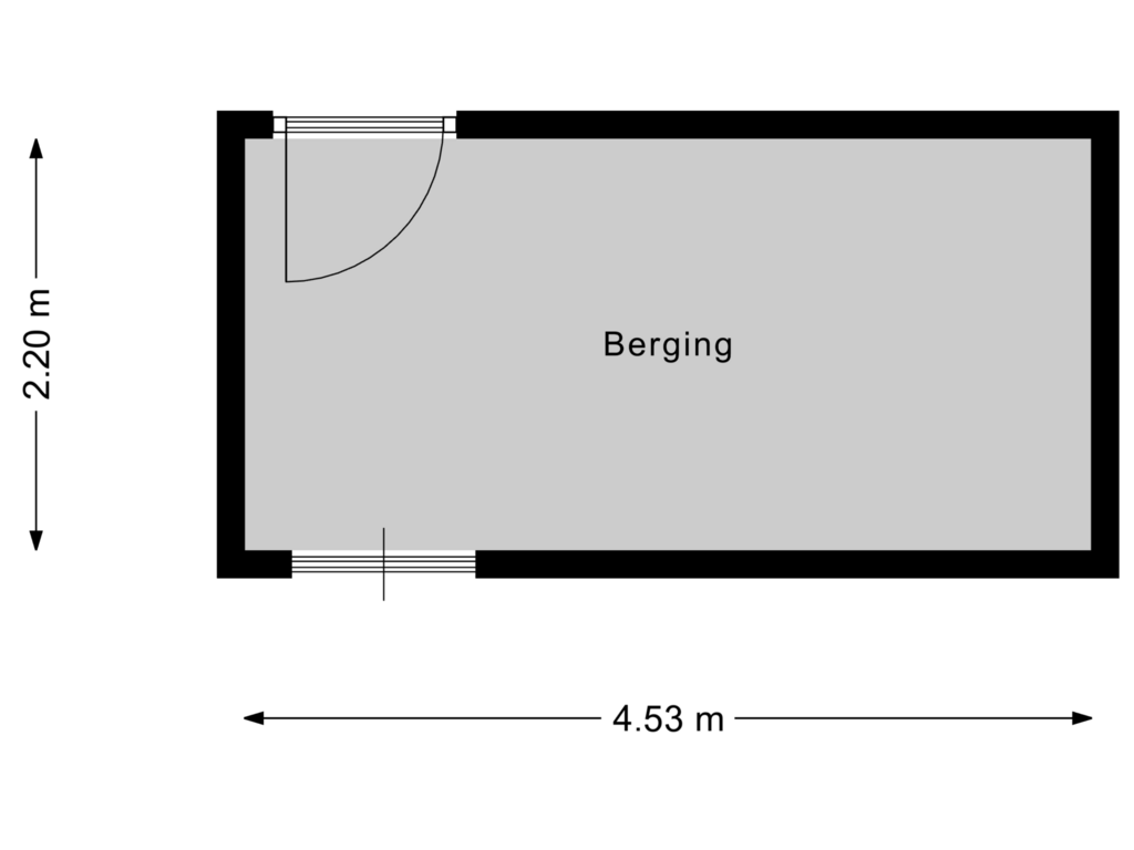 Bekijk plattegrond van Berging van Lazaruskade 49