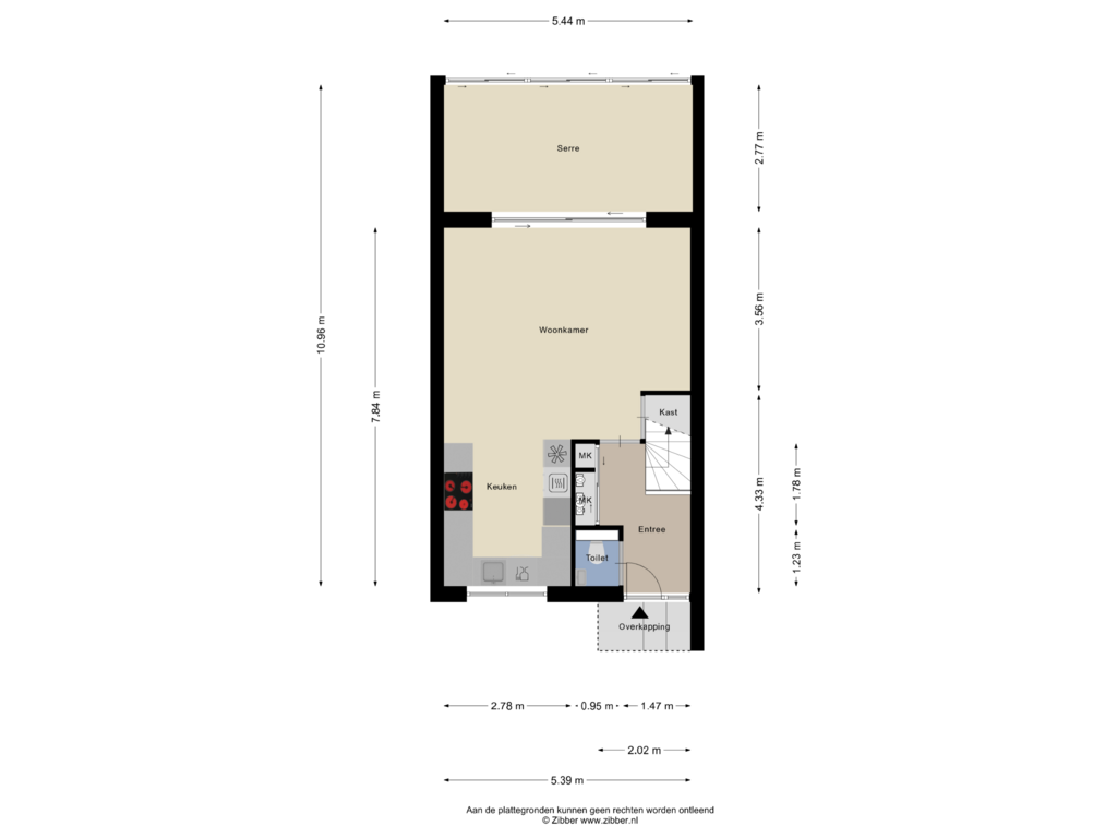 View floorplan of Begane Grond of Kolibrievlinder 20