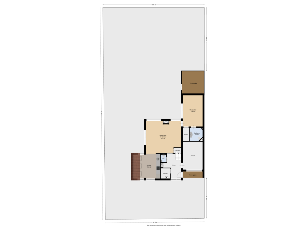 Bekijk plattegrond van Begane Grond Met Kavel van Wetterbies 24