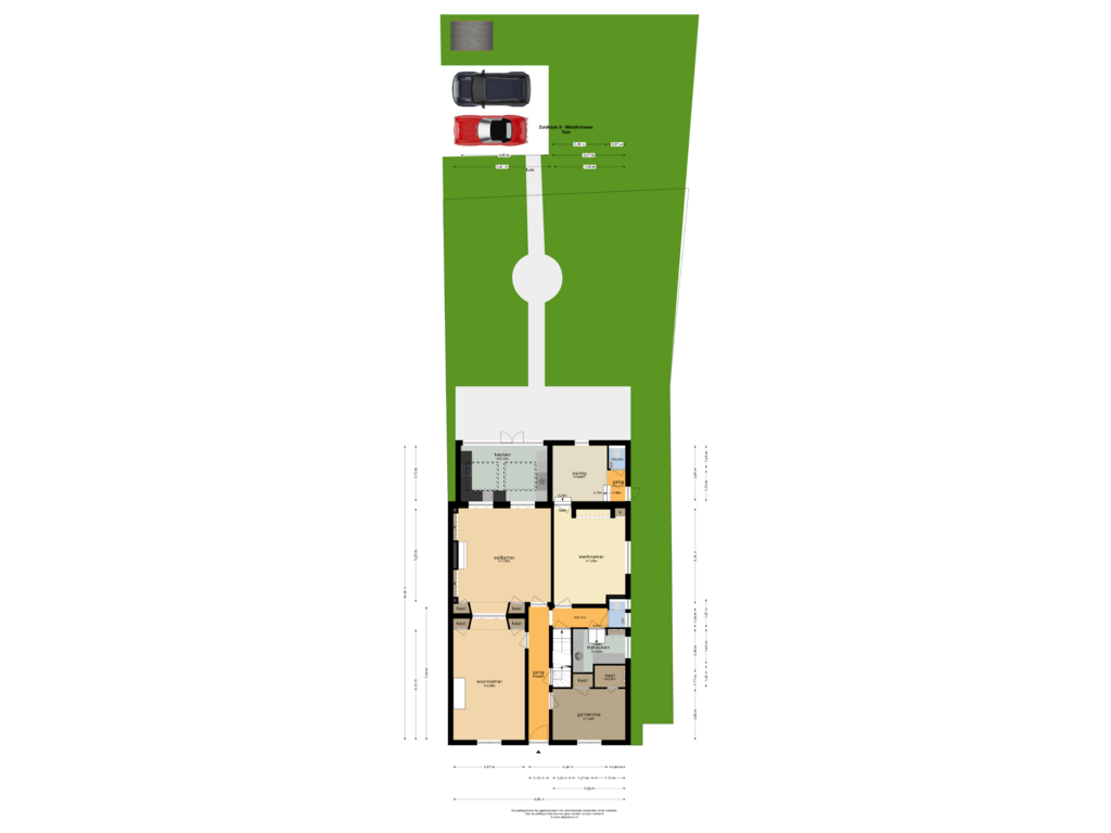 Bekijk plattegrond van TUIN van Zuidkade 9