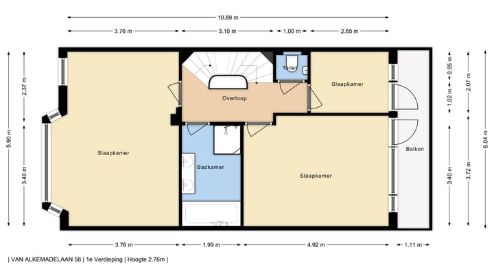 Foto 36 van Van Alkemadelaan 58