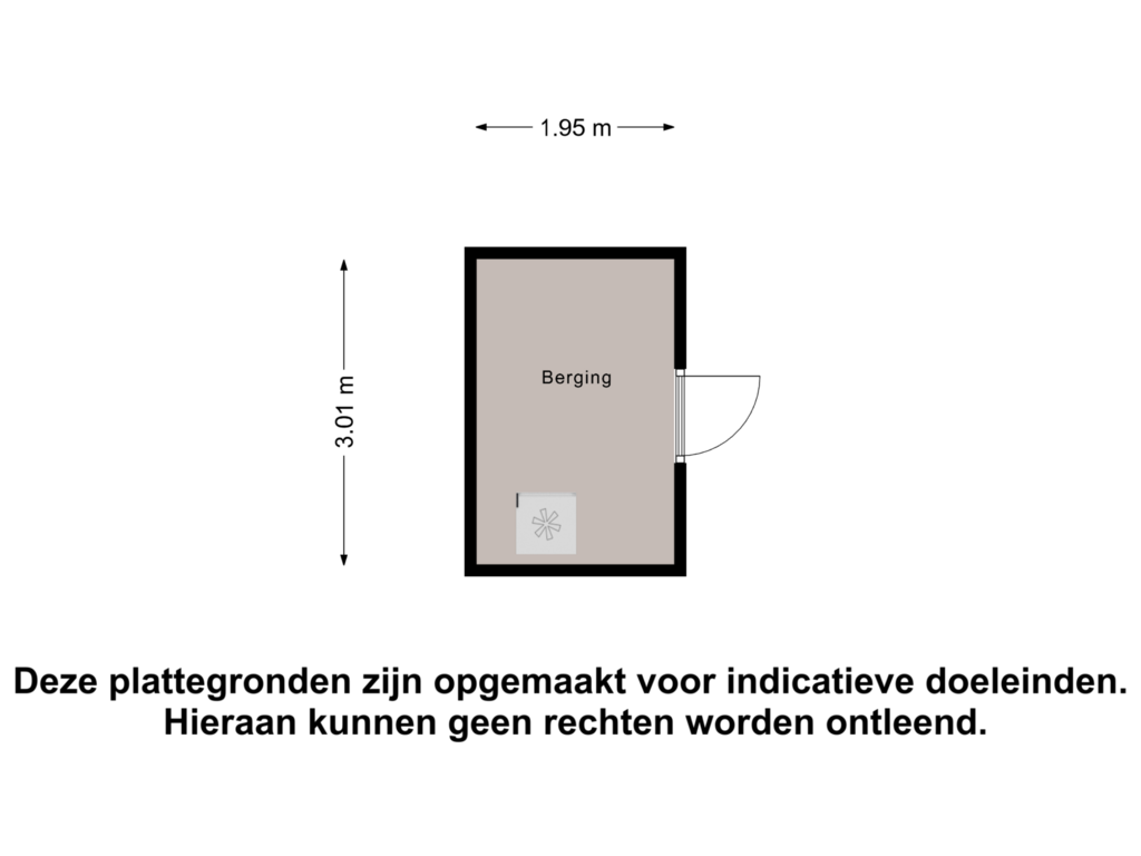 Bekijk plattegrond van Berging van De Hoop 49