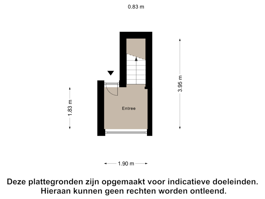 Bekijk plattegrond van Begane Grond van Dordtselaan 206-B