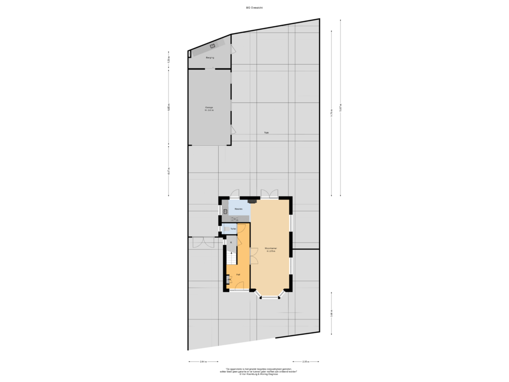 Bekijk plattegrond van Tuin van Nieuweweg 101