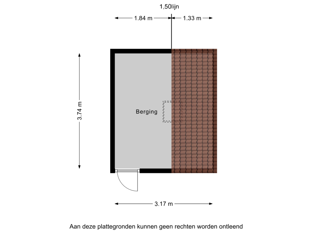 Bekijk plattegrond van Berging van Park Reeburg 8