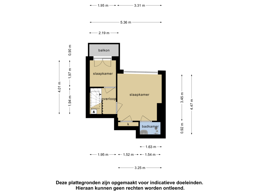 Bekijk plattegrond van 3_2e verdieping van Lorentzlaan 59-A