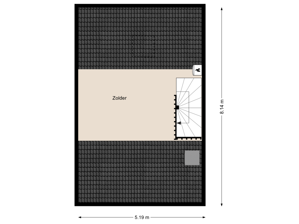 Bekijk plattegrond van 2eVerdieping van Oude School 7