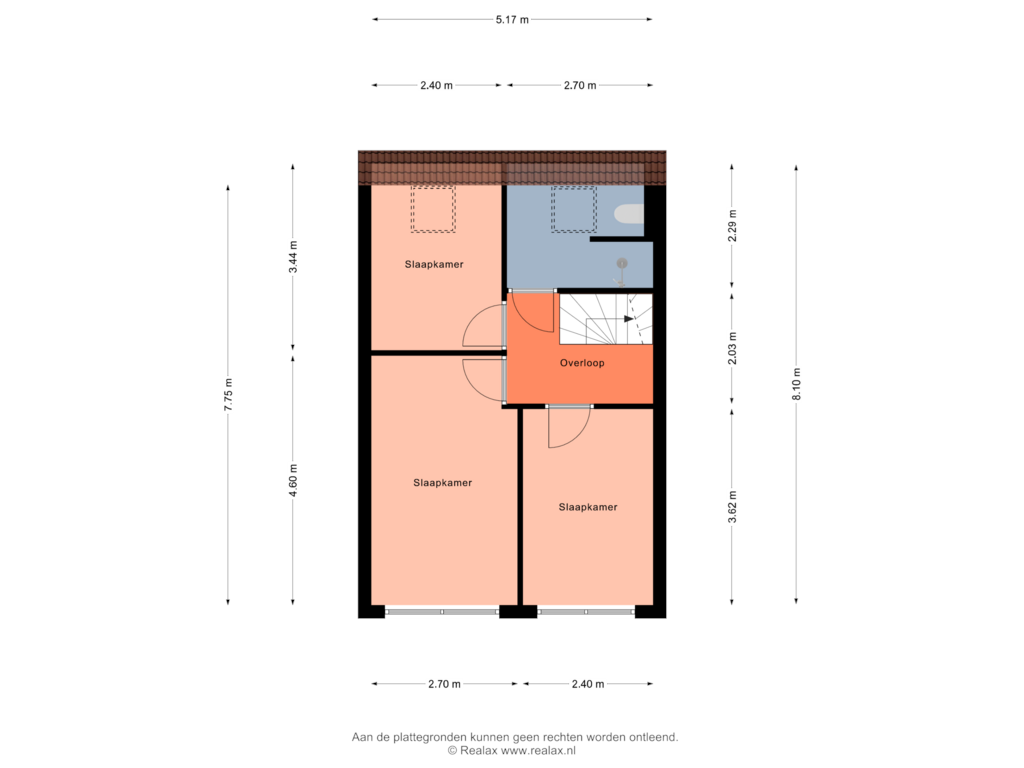 Bekijk plattegrond van Verdieping 1 van Klipper 117