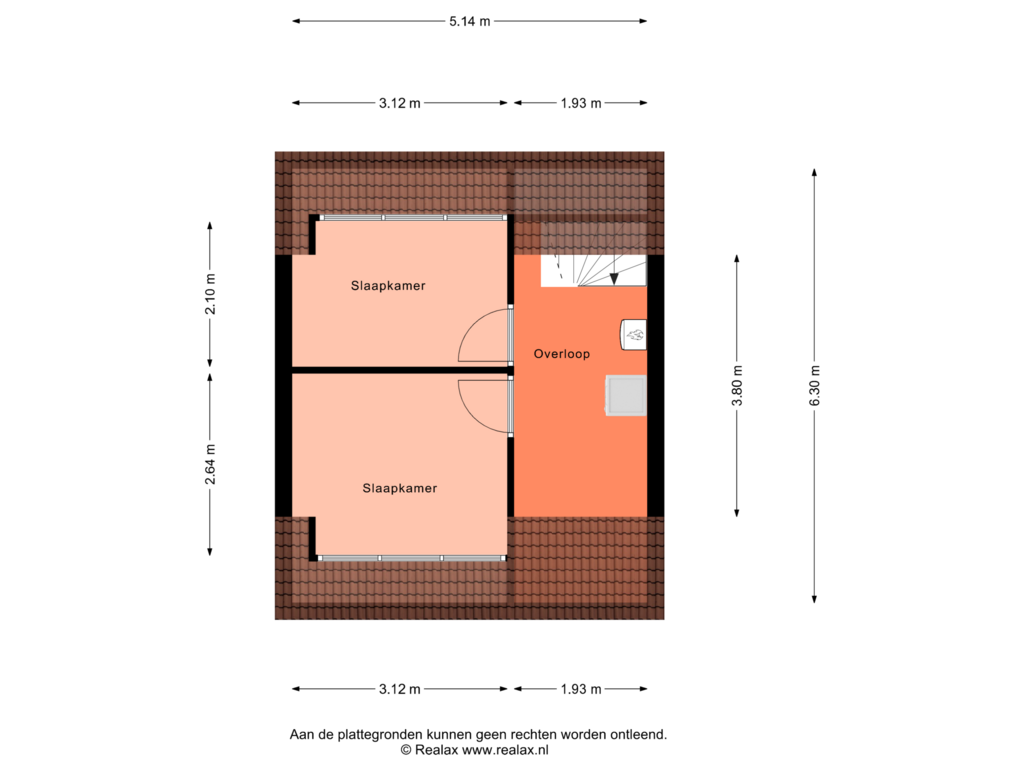 Bekijk plattegrond van Verdieping 2 van Klipper 117