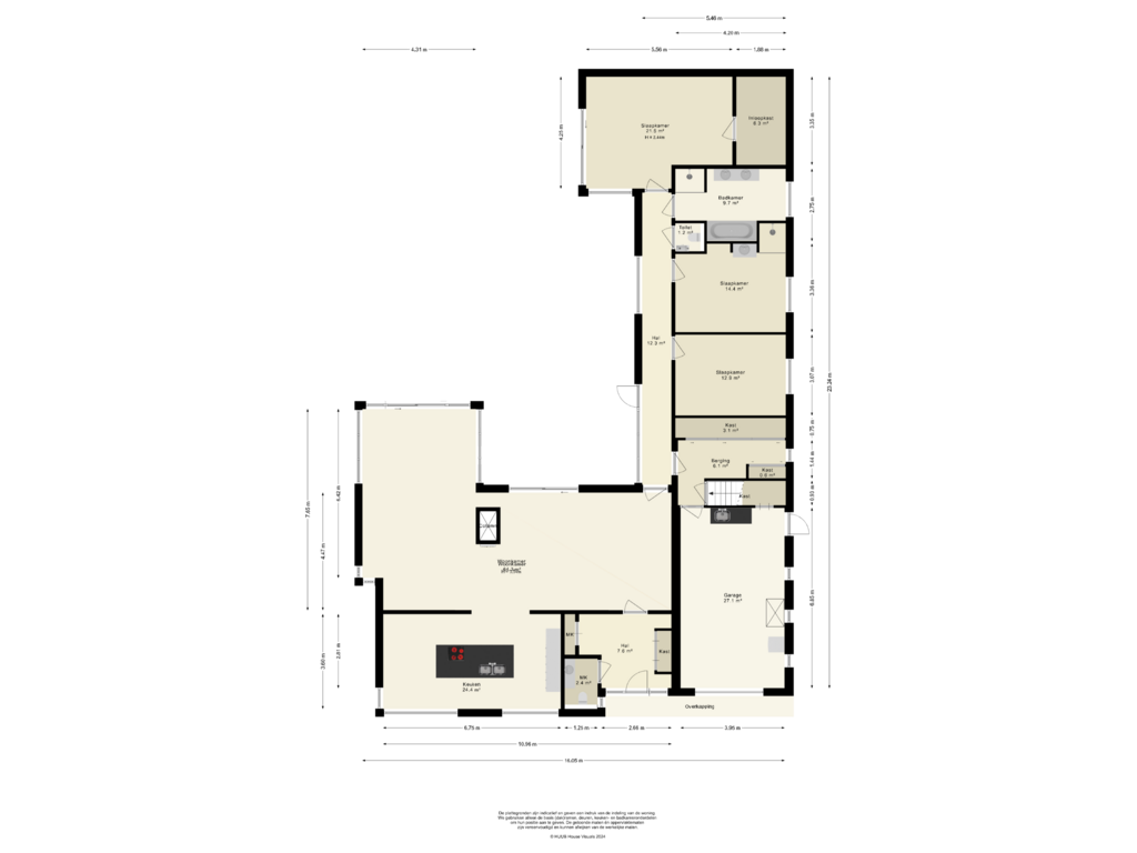 Bekijk plattegrond van Begane grond van Eaglelaan 110