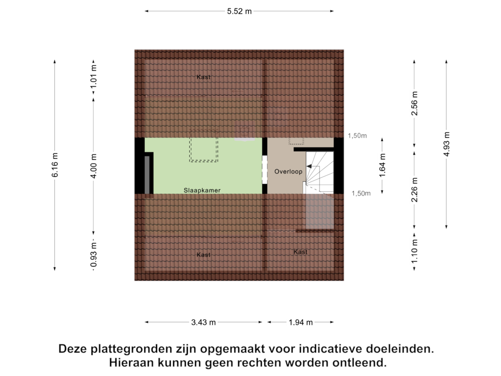 Bekijk plattegrond van Tweede Verdieping van Ceciliastraat 41