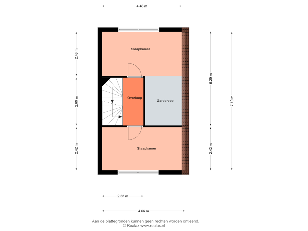 View floorplan of Verdieping 1 of Timmerliedengilde 56