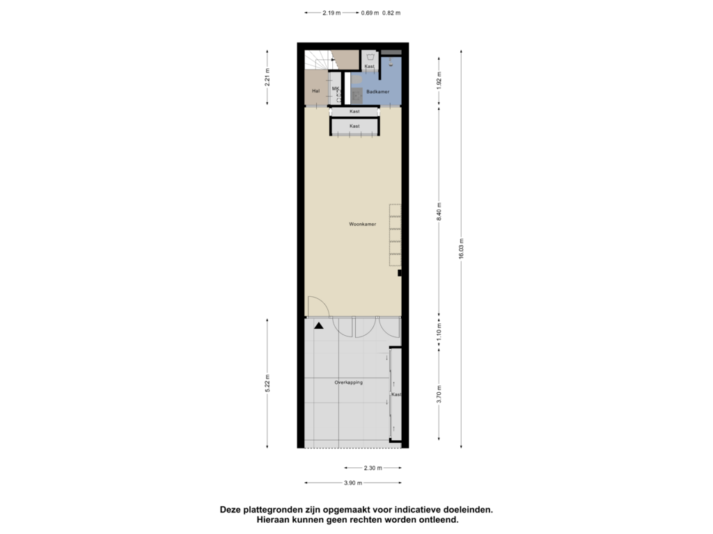 Bekijk plattegrond van Begane Grond van J.F. van Hengelstraat 90