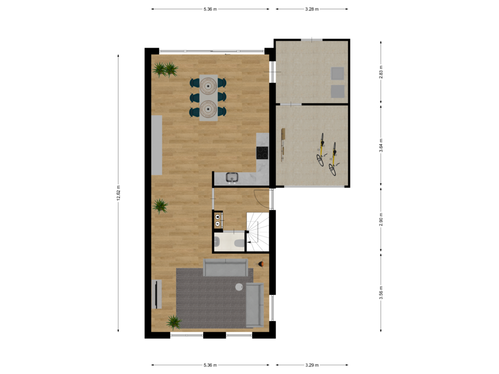 Bekijk plattegrond van First floor van Vallaat 1