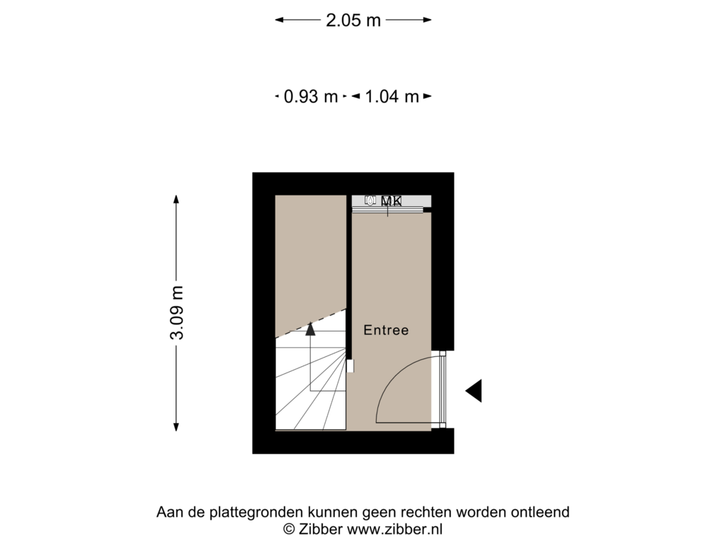 Bekijk plattegrond van Begane Grond van Van Heutszstraat 46