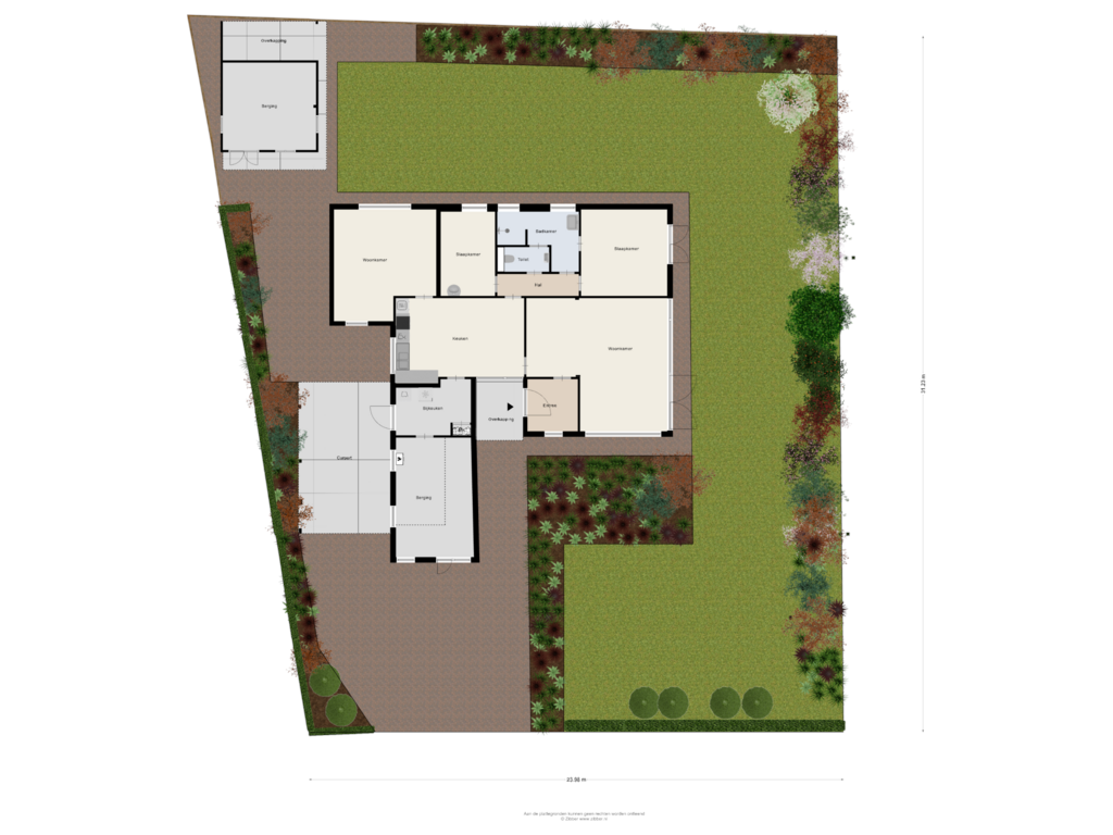 Bekijk plattegrond van Begane grond_Tuin van Baron van Coehoornlaan 10