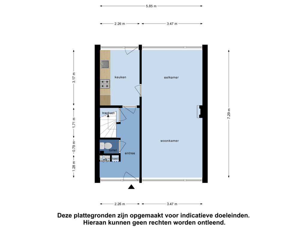 Bekijk plattegrond van Begane Grond van Kleine Beer 2