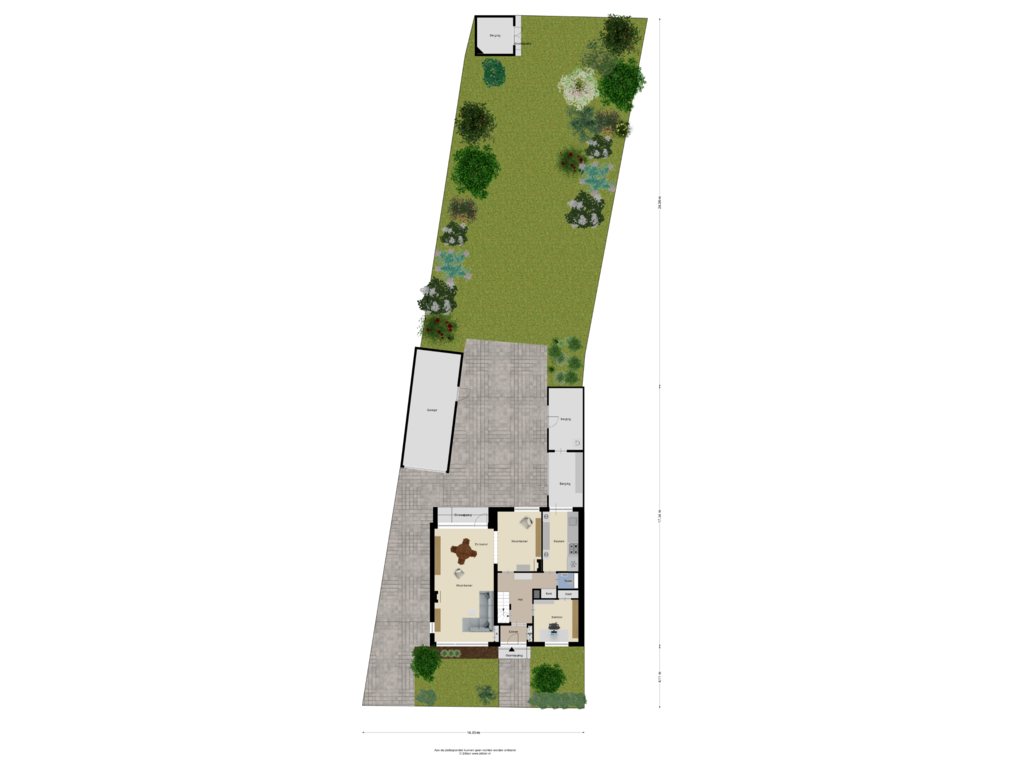 Bekijk plattegrond van Begane grond  Tuin van Herenstraat 102