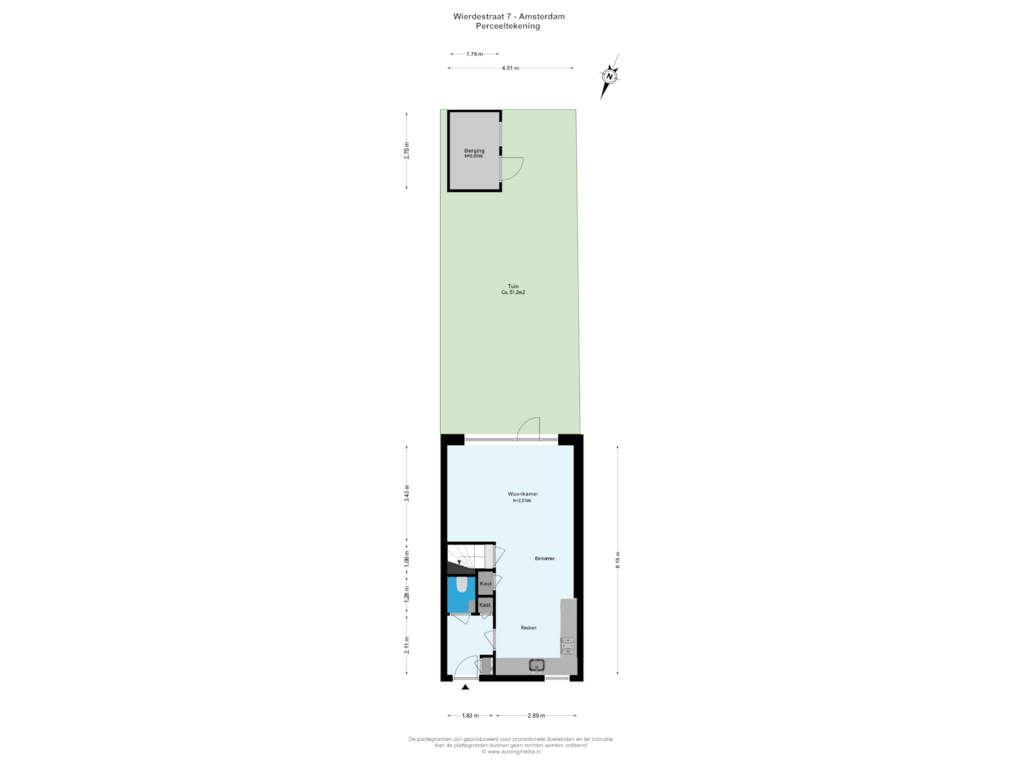 Bekijk plattegrond van Perceelt van Wierdestraat 7