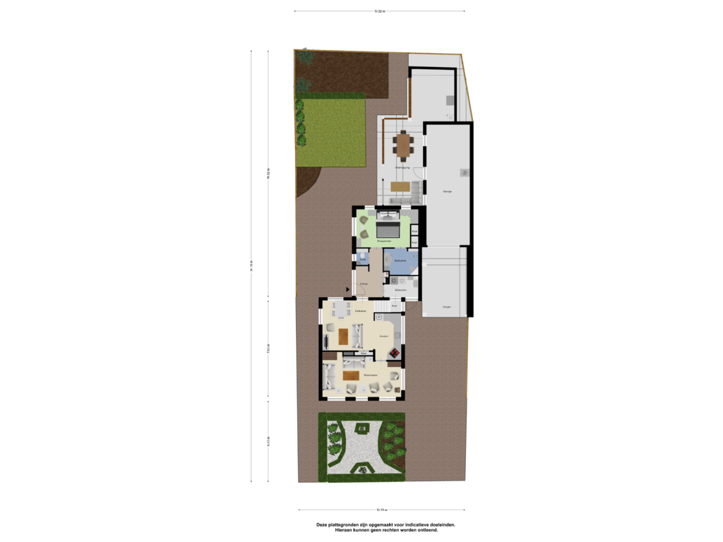 View floorplan of Begane Grond_Tuin of Hagslagen 117