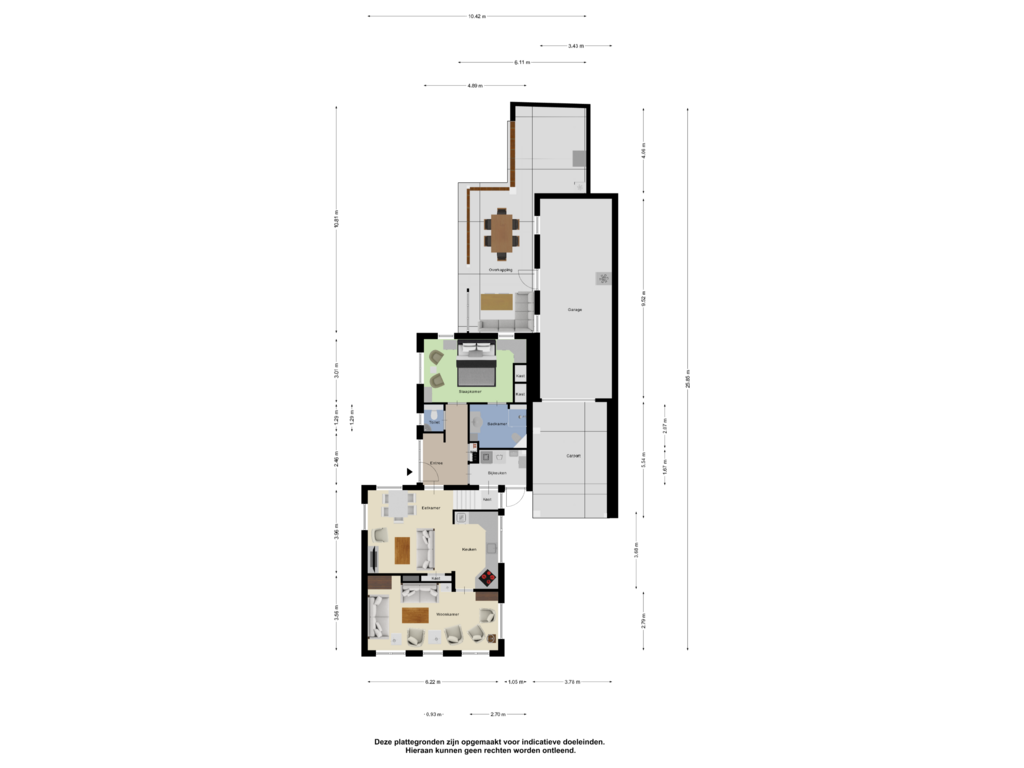 View floorplan of Begane Grond of Hagslagen 117