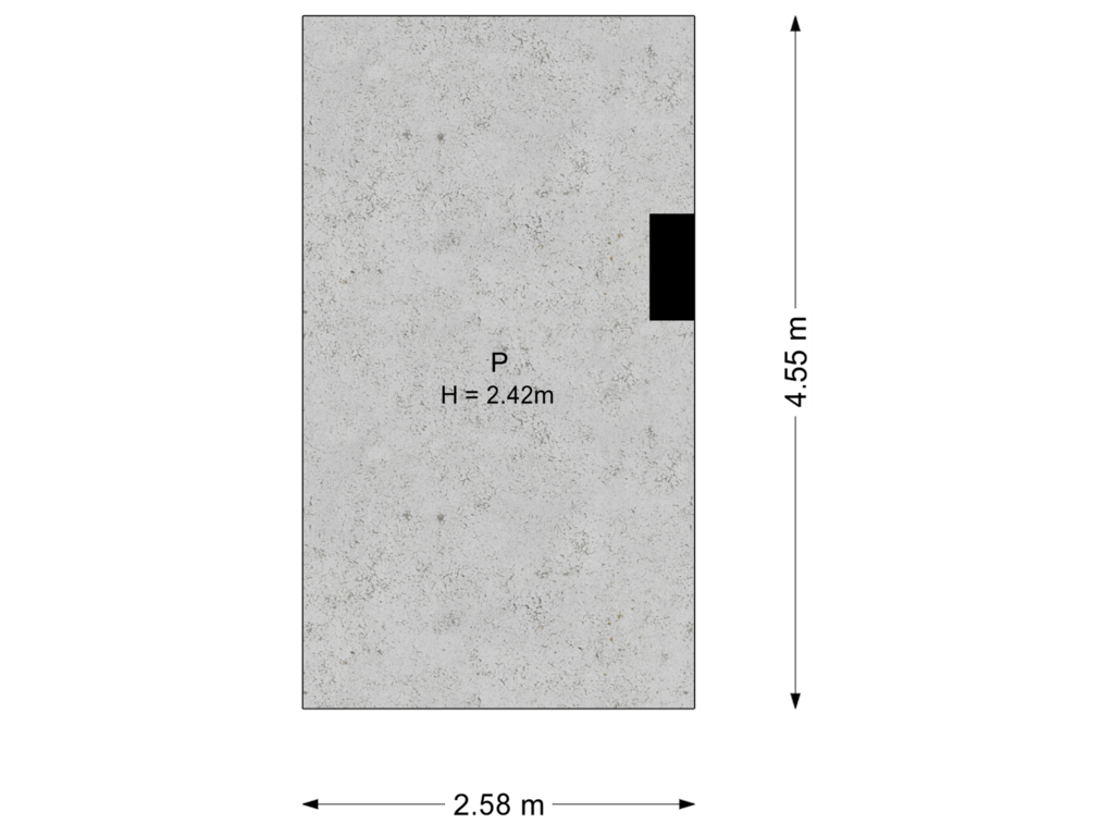 View floorplan of Parkeerplaats of Dupondiusstraat 40