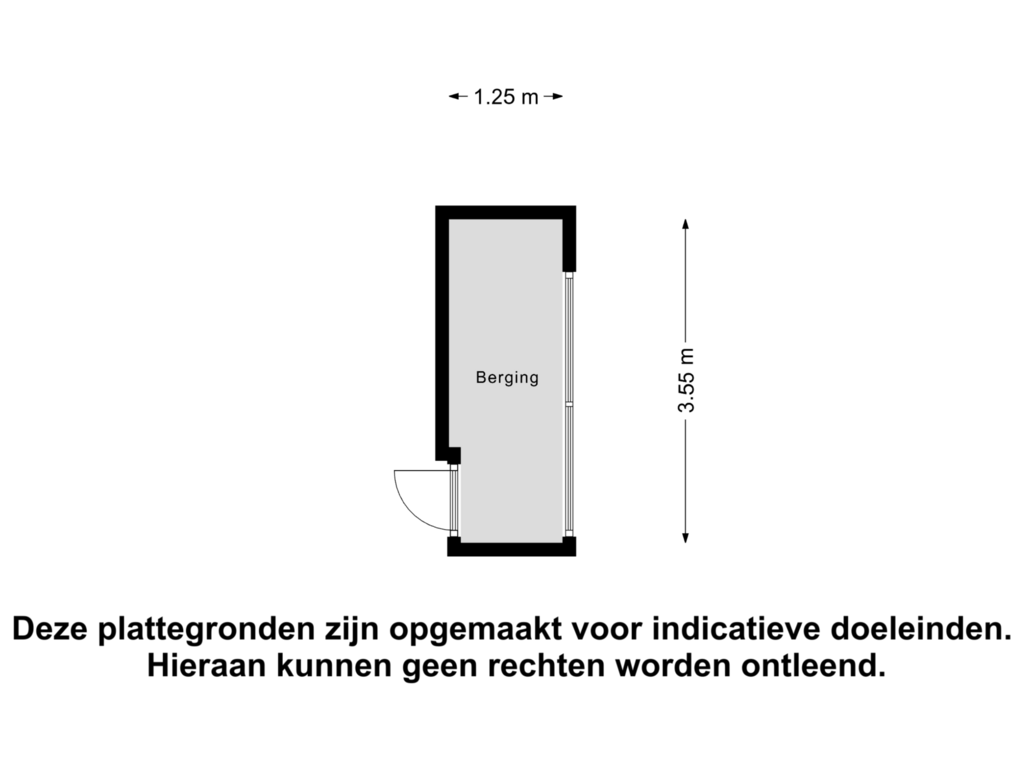 Bekijk plattegrond van Berging van Limburglaan 197