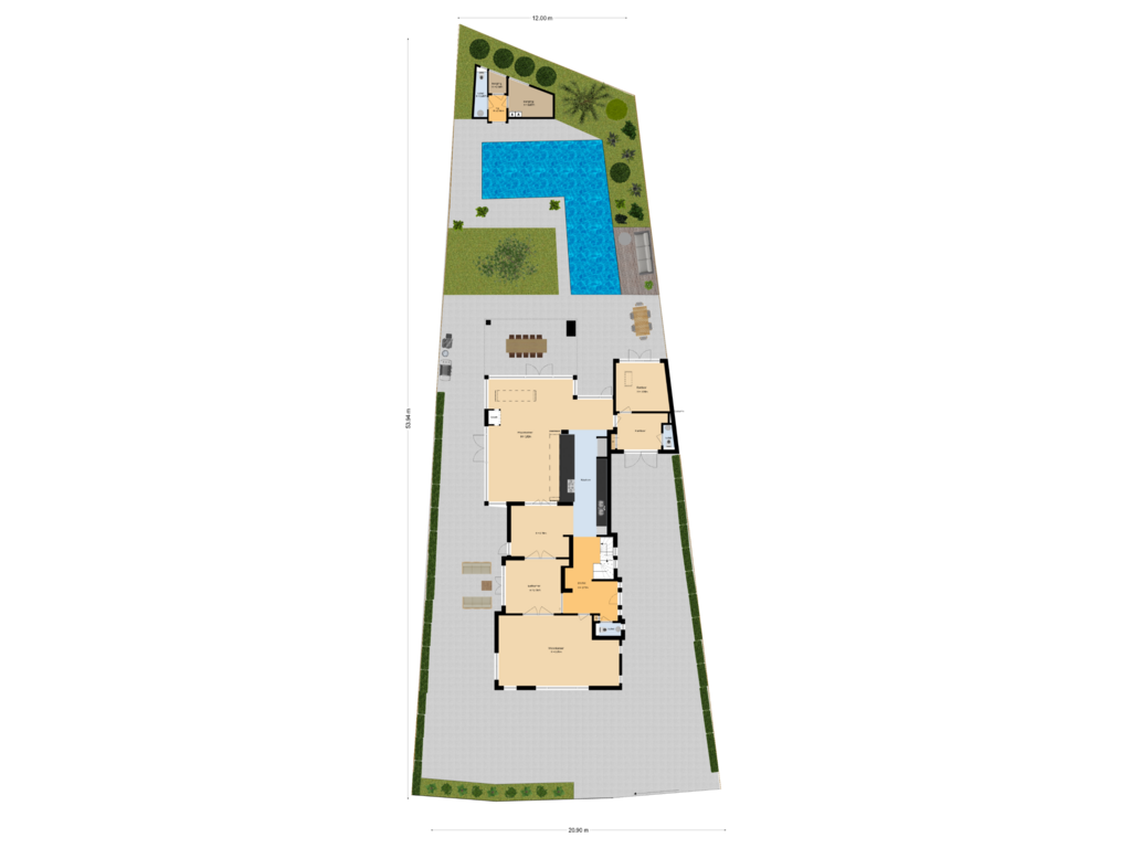 Bekijk plattegrond van Situatie van Dr Schaepmanlaan 8