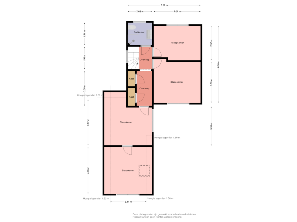 View floorplan of Floor 1 of Molenweg 37