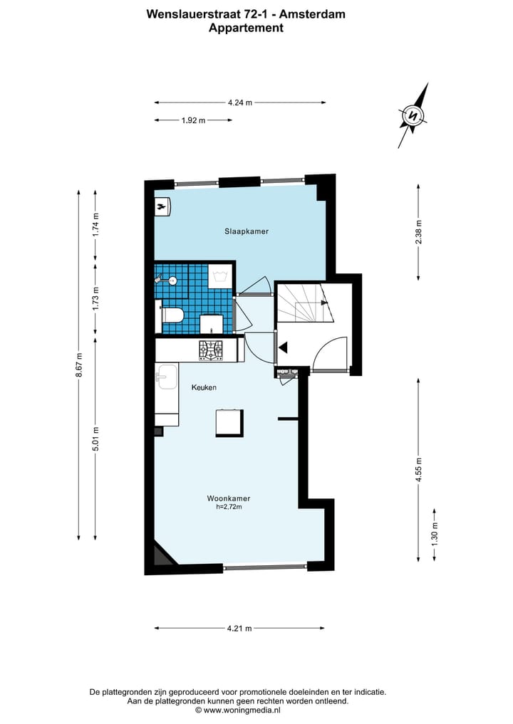 Foto 26 van Wenslauerstraat 72-1