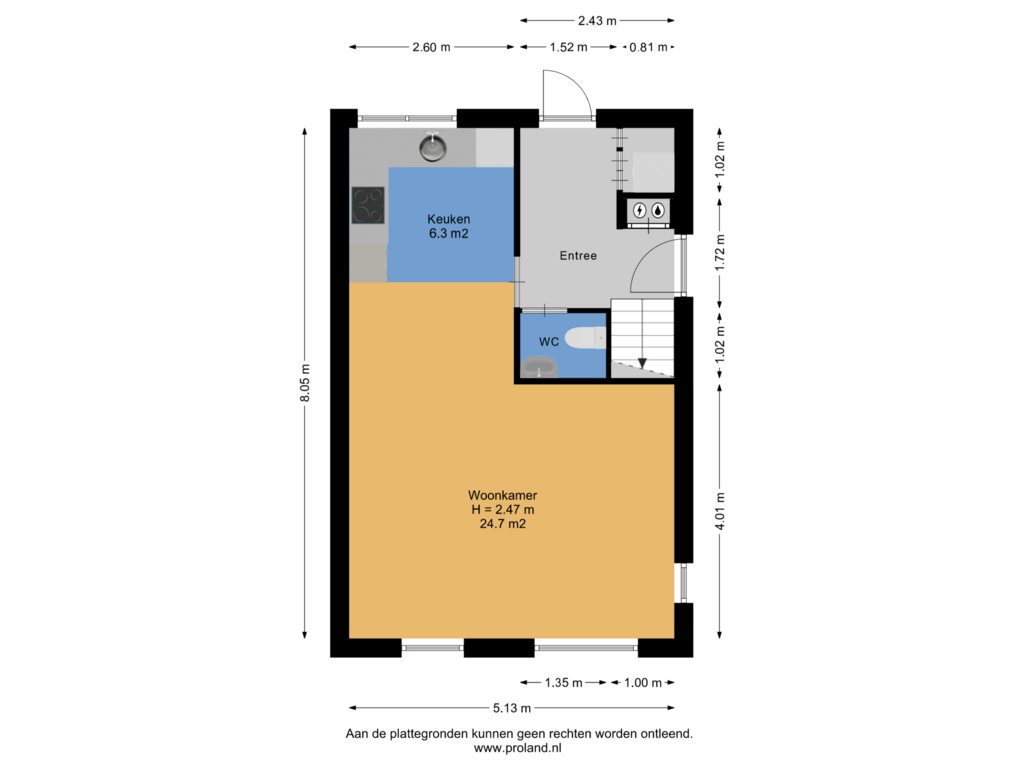 Bekijk plattegrond van Begane Grond van Sijgersmaheerd 67