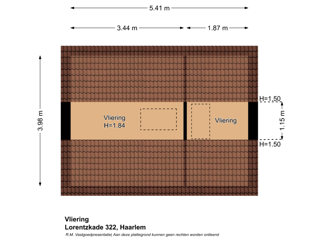 Bekijk plattegrond van Vliering van Lorentzkade 322