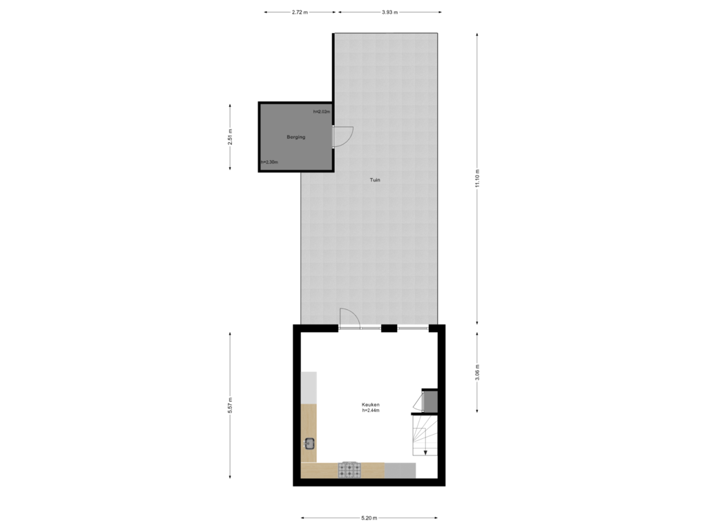 Bekijk plattegrond van Perceel van Langenhorst 34