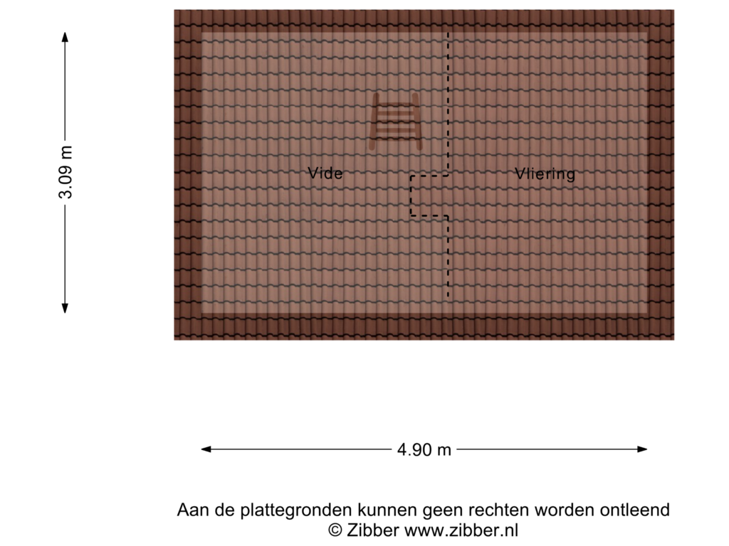 Bekijk plattegrond van Vliering van Hendrik Hosstraat 14